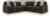 Ashley Midnight-Madness Chocolate 5-Piece Sectional