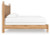 Ashley Galletyn Warm Brown King Panel Bed with Mirrored Dresser