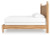 Ashley Galletyn Warm Brown King Panel Bed with Dresser and Nightstand