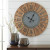 Ashley Payson Antique Gray Natural Wall Clock