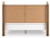 Ashley Galletyn Warm Brown King Panel Bed with Dresser