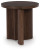 Ashley Korestone Dark Brown Coffee Table with 2 End Tables T689/0/6(2)