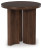 Ashley Korestone Dark Brown Coffee Table with 1 End Table T689/0/6