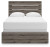 Ashley Urbanoore Brown Gray Queen Panel Bed, Dresser and Nightstand