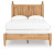 Ashley Galletyn Warm Brown Full Panel Bed with Mirrored Dresser