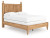 Ashley Galletyn Warm Brown Full Panel Bed with Mirrored Dresser