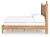 Ashley Galletyn Warm Brown Full Panel Bed with Mirrored Dresser
