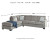 Ashley Altari Alloy 2-Piece Sectional with Chaise  Right Arm