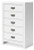 Ashley Binterglen White Chest of Drawers