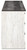 Ashley Shawburn Whitewash Queen Platform Bed with Dresser