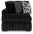 Ashley Midnight-Madness Onyx 3-Piece Sectional with Chaise 98103/17/34/66
