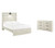 Ashley Cambeck Whitewash Full Panel Bed with Dresser