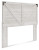 Ashley Shawburn Whitewash Queen Panel Headboard with Dresser, Chest and 2 Nightstands