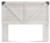 Ashley Shawburn Whitewash Queen Panel Headboard with Dresser and Chest
