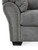 Benchcraft Allmaxx Pewter Sofa, Loveseat and Recliner