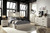 Ashley Cambeck Whitewash Full Storage Panel Bed with Mirrored Dresser, Chest and Nightstand