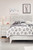Ashley Paxberry Whitewash Full Panel Bed with Nightstand