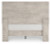 Ashley Shawburn Whitewash Queen Crossbuck Panel Headboard, Dresser and 2 Nightstands