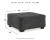 Ashley Biddeford Ebony 2-Piece Sectional with RAF Chaise and Ottoman