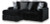 Ashley Midnight-Madness Onyx 2-Piece Sectional with Chaise 98103/17/64