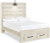 Ashley Cambeck Whitewash Full 2 Drawer Storage Panel Bed with Dresser