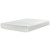 Ashley Alisdair Dark Brown Twin Sleigh Bed with 8 Inch Chime Mattress