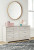 Ashley Paxberry Whitewash 59" W Dresser
