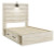 Ashley Cambeck Whitewash Full Panel Bed with 2 Storage Drawers