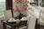 Ashley Kimonte Dark Brown Dining Table and 4 Chairs