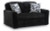 Ashley Midnight-Madness Chocolate Sofa and Loveseat