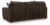 Ashley Midnight-Madness Chocolate Sofa and Loveseat