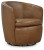Ashley Kierreys Caramel Swivel Accent Chair