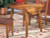 Ashley Berringer Rustic Brown Dining Drop Leaf Table