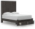Ashley Parlayon Charcoal Queen Panel Storage Bed, Dresser, Mirror, Chest and 2 Nightstands