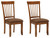 Ashley Berringer Rustic Brown 2-Piece Dining Room Chair