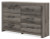 Ashley Urbanoore Brown Gray Full Panel Bed with Storage and Dresser