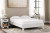 Ashley Shawburn White Dark Charcoal Gray Full Platform Bed with Dresser, Chest and 2 Nightstands