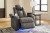 Ashley Fyne-Dyme Sapphire Sofa, Loveseat and Recliner
