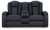 Ashley Fyne-Dyme Sapphire Sofa, Loveseat and Recliner