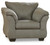 Ashley Darcy Black Sofa, Loveseat, Chair and Ottoman