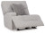 Ashley Acklen Place Pewter 6-Piece Power Reclining Sectional