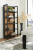 Ashley Abyard Black Natural Bookcase