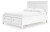Ashley Fortman White Queen Panel Storage Bed with Dresser and Chest