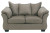 Ashley Darcy Black Sofa, Loveseat and Recliner