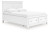 Ashley Fortman White Queen Panel Storage Bed