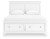Ashley Fortman White Queen Panel Storage Bed