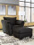 Ashley Darcy Black Chair and Ottoman