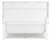 Ashley Fortman White Queen Panel Bed
