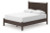 Ashley Cadmori Brown Queen Panel Platform Bed and Dresser