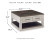 Ashley Darborn Gray Brown Coffee Table with 1 End Table